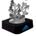 Football Magnetic Sculpture Block